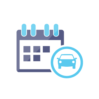 In-advance reservation  of parking spots